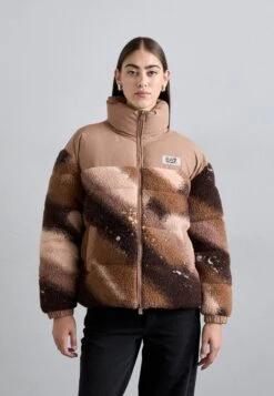 EA7 Emporio Armani BLOUSON JACKET - Winter Jacket - Fancy Brownie Stellar