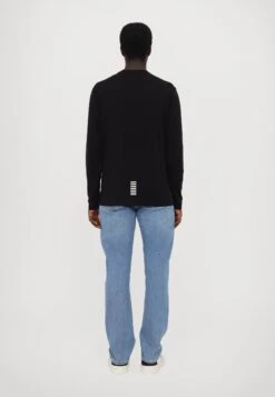 EA7 Emporio Armani TRAIN CORE TEE - Long Sleeved Top - Black -Total Wear Store 0009ae77ee7b43f69fc5266a08c2ba5a