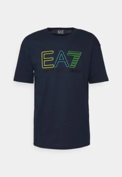 EA7 Emporio Armani Print T-Shirt - Dark Blue -Total Wear Store 0018db53f96f45beab0df5cd7470eac5