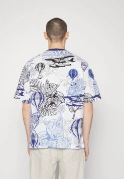 Emporio Armani Print T-Shirt - Camel -Total Wear Store 004490bd467447b1a28ddedc70c9eca2