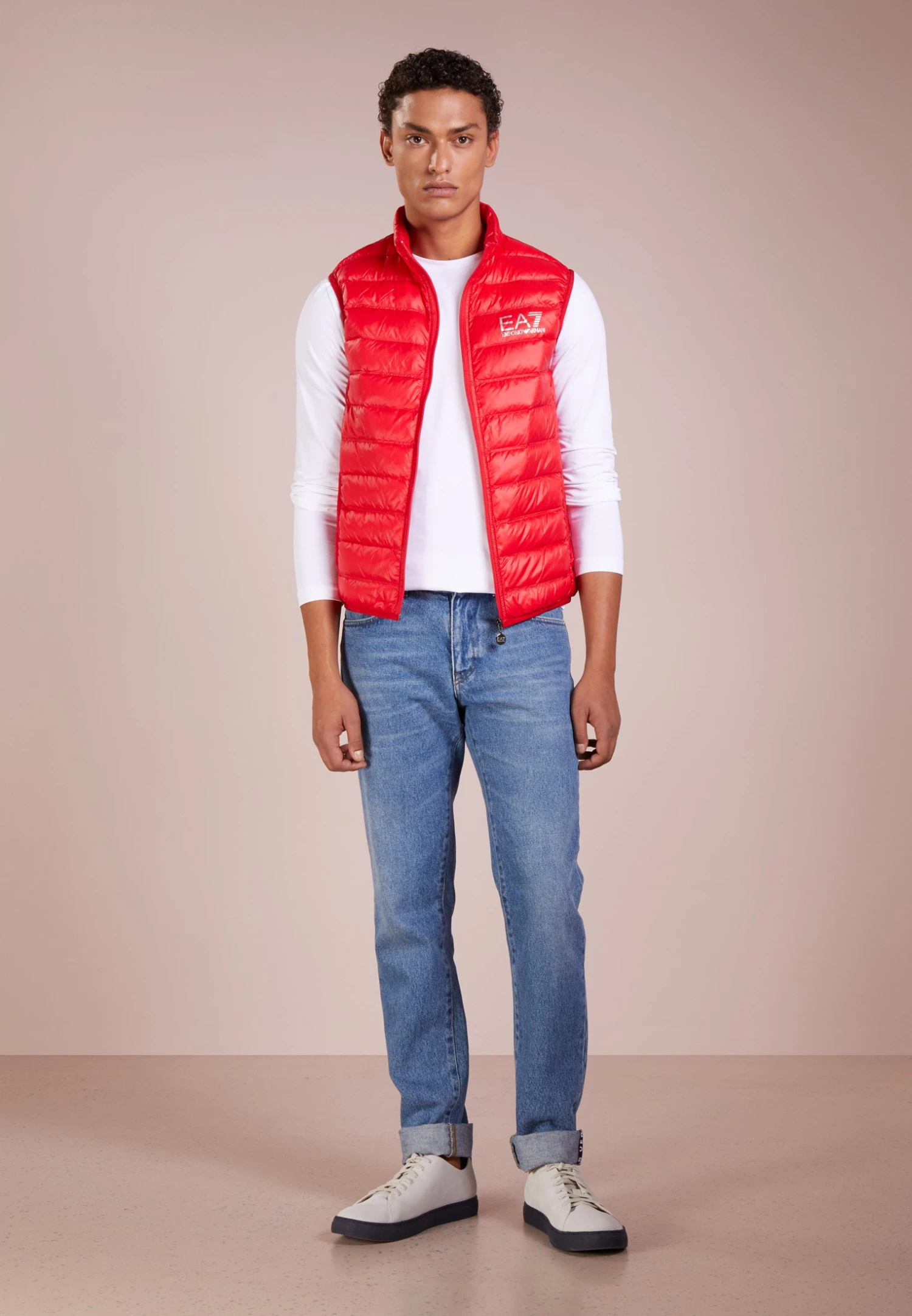 EA7 Emporio Armani Waistcoat - Waistcoat - Racing Red 4 EA7 Emporio Armani Waistcoat - Waistcoat - Racing Red - Image 2