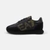 EA7 Emporio Armani Vintage Unisex - Trainers - Triple Black/Gold -Total Wear Store 0090937555dc46f4863e4c33dc3010ff
