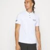 EA7 Emporio Armani Tennis Pro Serafino - Sports T-Shirt - White -Total Wear Store 012598523ba44f0588ee2a7e97f05447