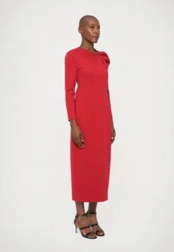 Emporio Armani DRESS - Jersey Dress - Diamond Red 14 Emporio Armani DRESS - Jersey Dress - Diamond Red -Total Wear Store 01397eafc2fa47d895340323752896fa