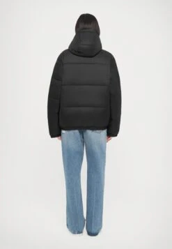 EA7 Emporio Armani NATURAL VENTUS PADDED JACKET - Winter Jacket - Black -Total Wear Store 01e9ef1784f54740b54e3a65c63690f0