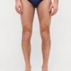EA7 Emporio Armani BEACHWEAR - Swimming Briefs - Blue/silver -Total Wear Store 01ec0de125674eec84b86b623acd1897