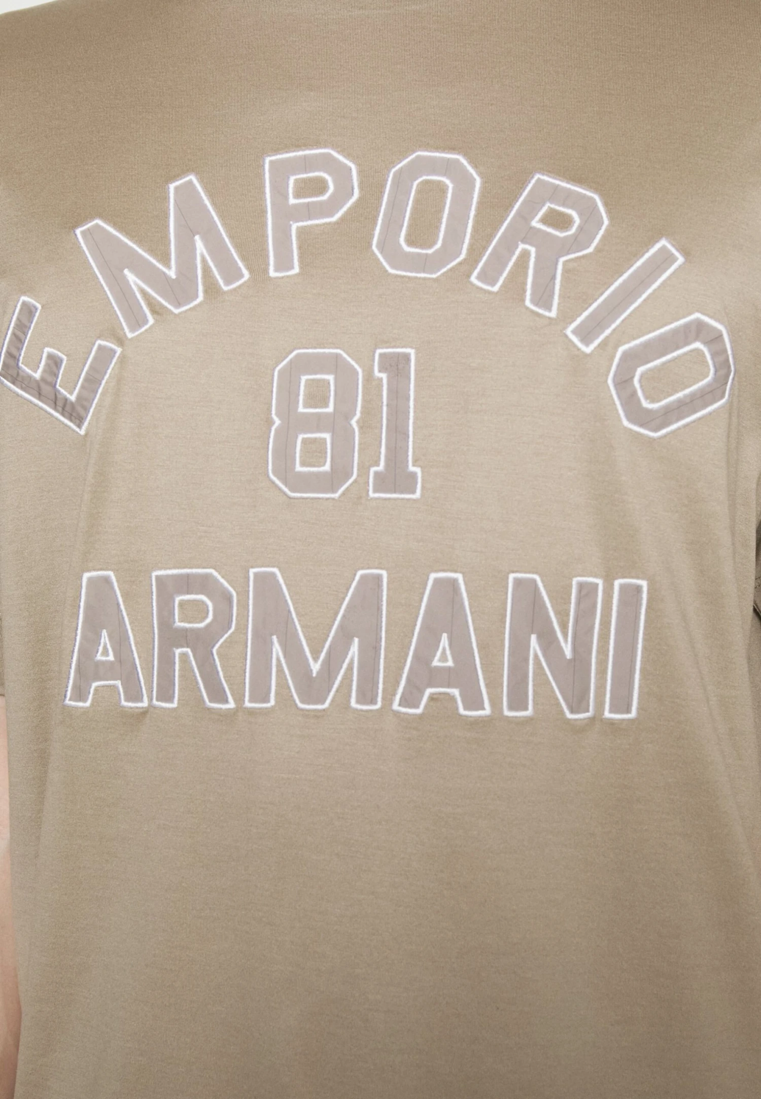 Emporio Armani Print T-Shirt - Incenso 8 Emporio Armani Print T-Shirt - Incenso - Image 6