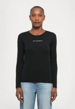 EA7 Emporio Armani Long Sleeved Top - Asphalt