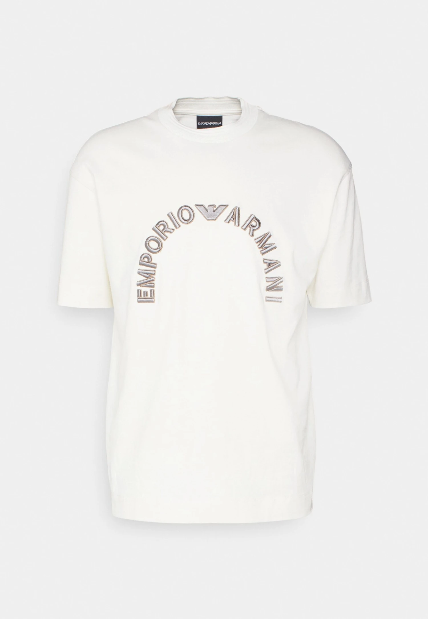 Emporio Armani Print T-Shirt - Vanilla 8 Emporio Armani Print T-Shirt - Vanilla - Image 6