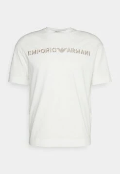 Emporio Armani Print T-Shirt - Bianco Caldo 10 Emporio Armani Print T-Shirt - Bianco Caldo -Total Wear Store 046839cccb5b4195a36df139d5c7a47b