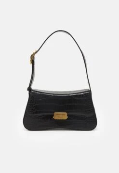 Emporio Armani Spalla Cocco Women Shoulder Bag - Handbag - Nero/Black