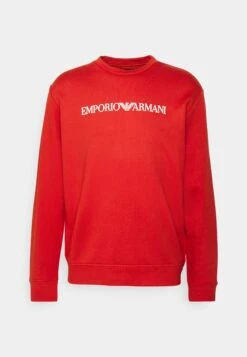 Emporio Armani Sweatshirt - Fuoco -Total Wear Store 0489f435a5a3453bb04efc8b6dd3fb42