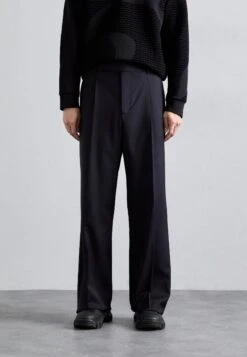 Emporio Armani TROUSER - Trousers - Dark Navy