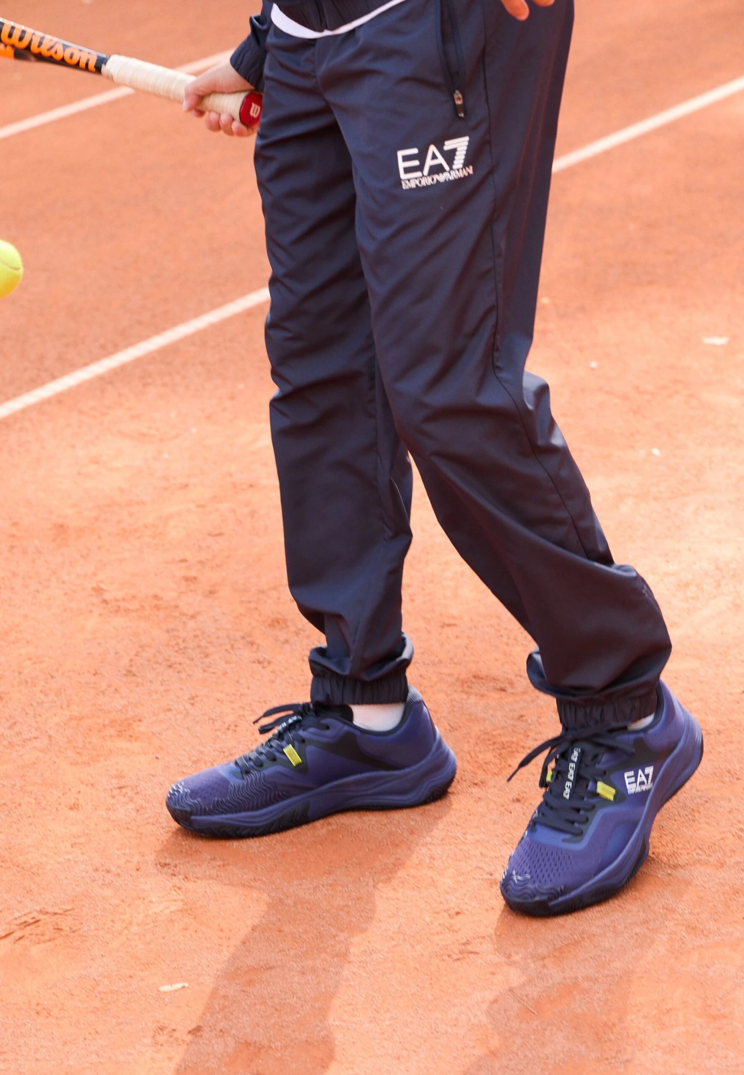 EA7 Emporio Armani Multicourt Tennis Shoes - Deep Cobalt/sky Captain/yellow Fluo 3 EA7 Emporio Armani Multicourt Tennis Shoes - Deep Cobalt/sky Captain/yellow Fluo