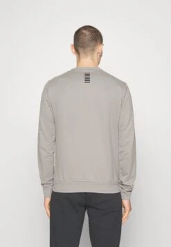 EA7 Emporio Armani Sweatshirt - Grigio Chiaro -Total Wear Store 052ef7cda709442fbb5bbf893218859a
