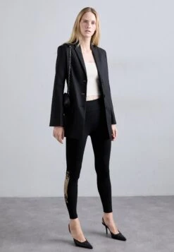 EA7 Emporio Armani Leggings - Trousers - Black/cement -Total Wear Store 05a6f24cd56448d29a6e61b18932f2dc