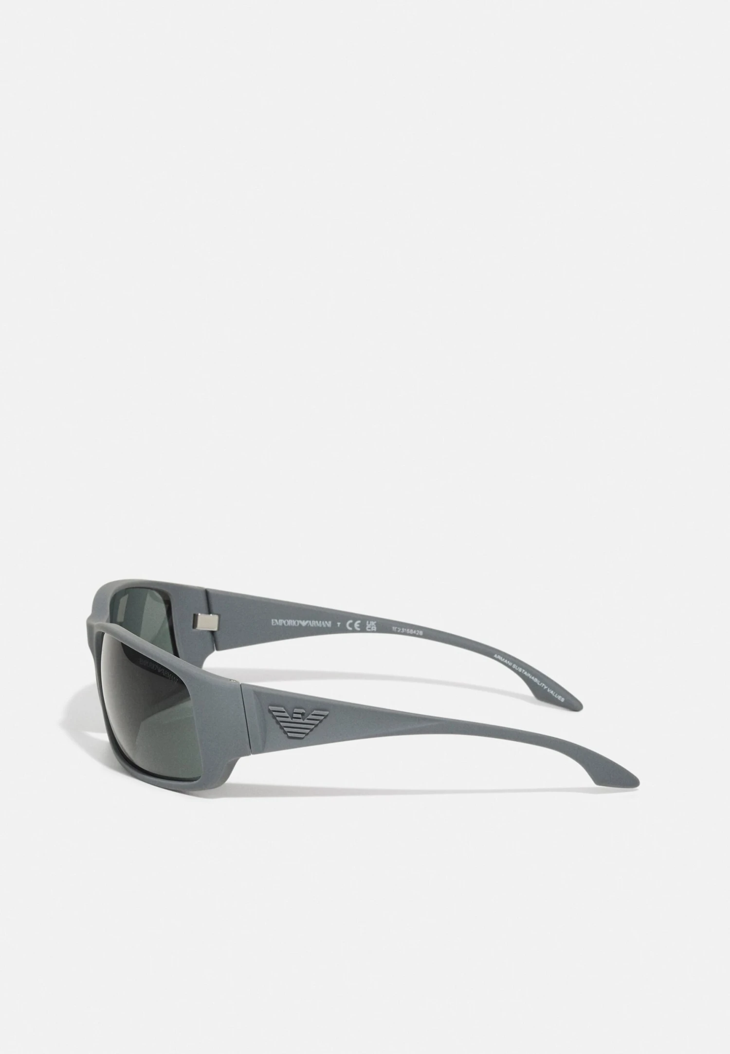 Emporio Armani Sunglasses - Grey/Dark Grey 5 Emporio Armani Sunglasses - Grey/Dark Grey - Image 3