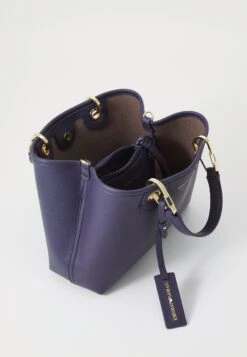 Emporio Armani BAG SETSET - Handbag - Mirtillo/taupe -Total Wear Store 0660c365e21a42eb91acc728ba0b0aa5