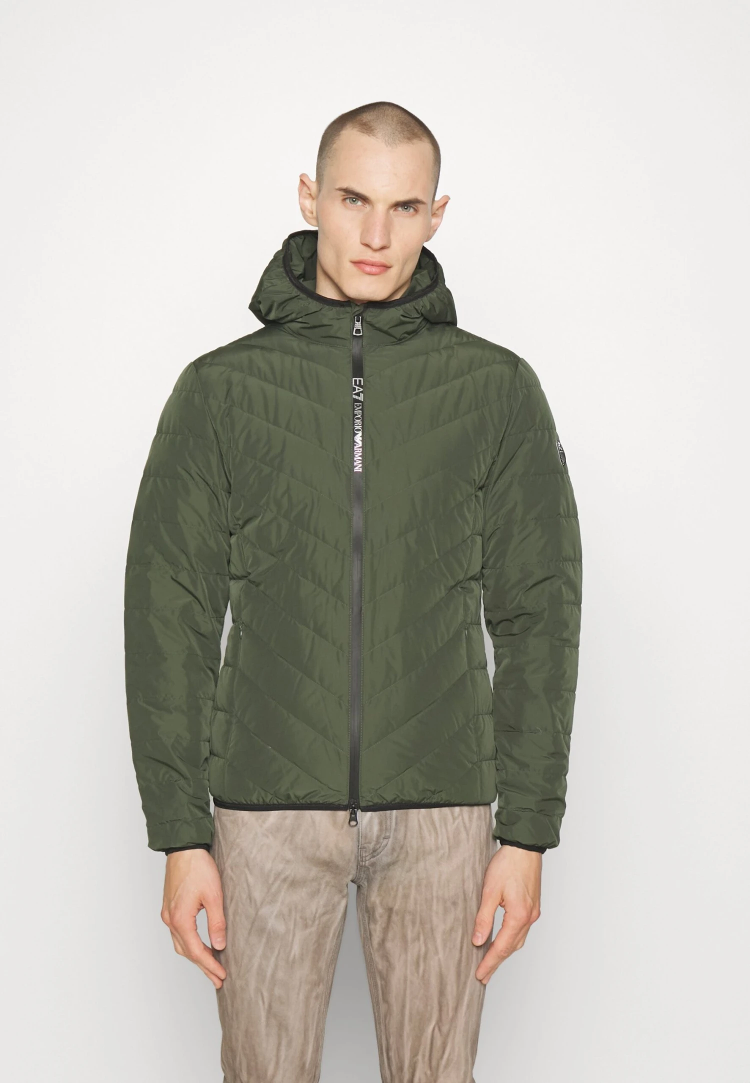 EA7 Emporio Armani Jacket - Down Jacket - Verde Scuro 3 EA7 Emporio Armani Jacket - Down Jacket - Verde Scuro