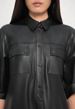 Emporio Armani DRESS - Shirt Dress - Black Beauty -Total Wear Store 0686cc73822a4776a97658a9d3b934f0