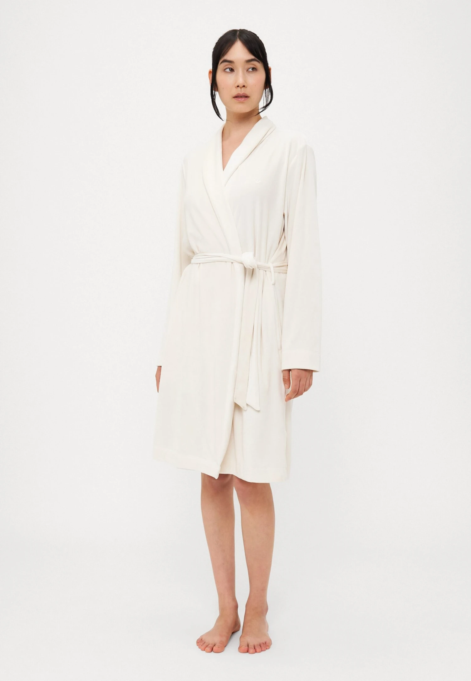 Emporio Armani DRESSING GOWN - Dressing Gown - Ivory 4 Emporio Armani DRESSING GOWN - Dressing Gown - Ivory - Image 2