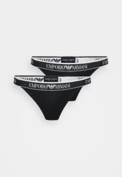 Emporio Armani THONG 2 PACK - Thong - Grey Melange -Total Wear Store 06e20ff90ff9402699d28a165c47d0ba