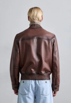 Emporio Armani BLOUSON JACKET - Bomber Jacket - Brown -Total Wear Store 06eab5da82a34bb68681681395a76dcf
