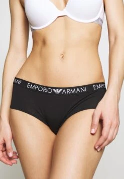 Emporio Armani Cheeky 2 Pack- Pants - Nero -Total Wear Store 076e35143df74ab1a569d594ecb35c6a