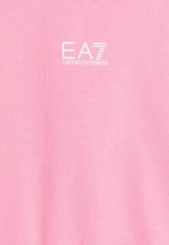 EA7 Emporio Armani Logo Series Girl - Long Sleeved Top - Rosa Chiaro -Total Wear Store 07a5402f79df464ca419cf8315ca6837