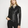 Emporio Armani CABAN COAT - Leather Jacket - Black -Total Wear Store 080d256cbb8341c7892f7718e0a1597f