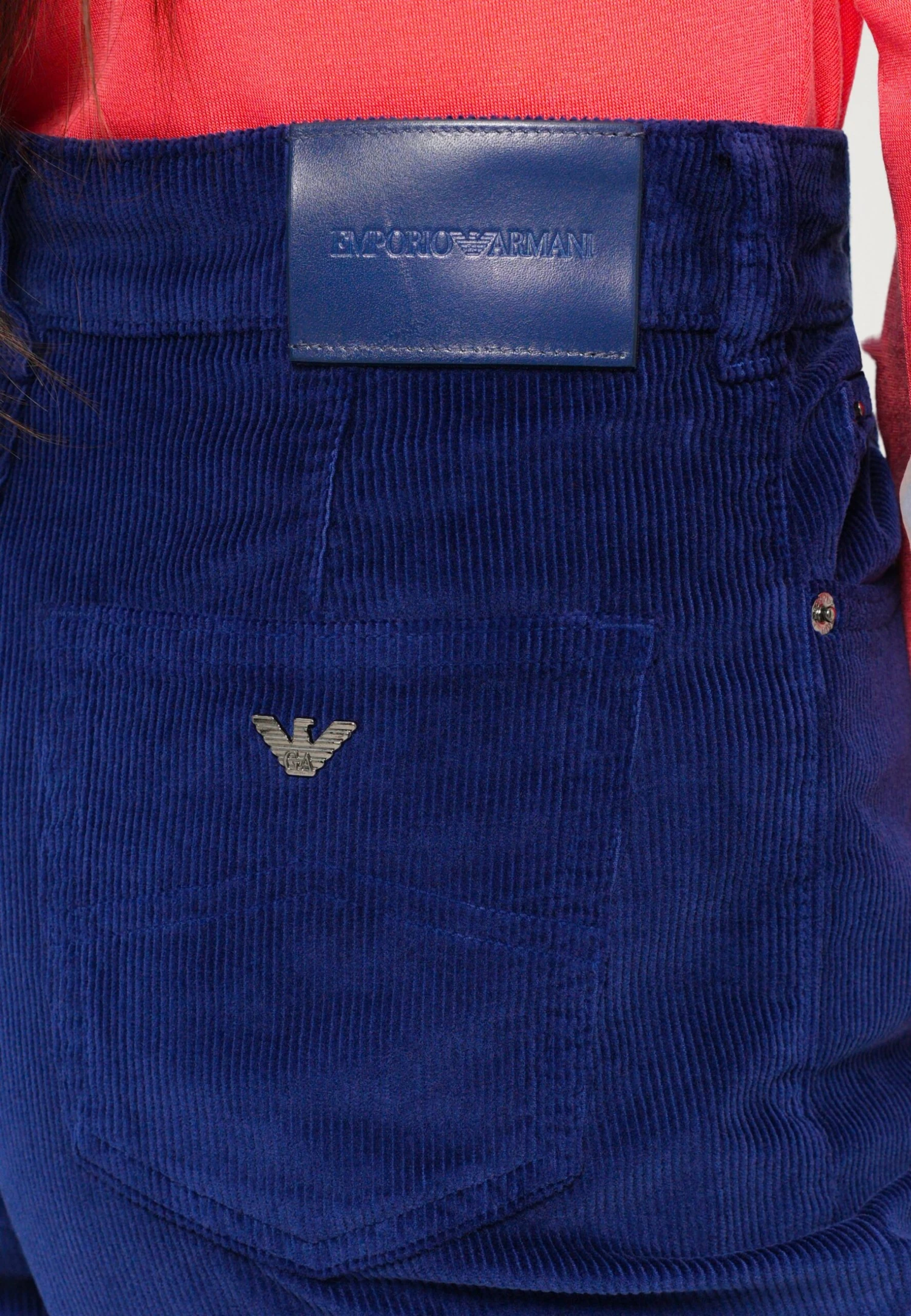 Emporio Armani PANT - Relaxed Fit Jeans - Royal Blue 9 Emporio Armani PANT - Relaxed Fit Jeans - Royal Blue - Image 7