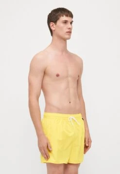 EA7 Emporio Armani BEACHWEAR - Swimming Shorts - Cyber Yellow -Total Wear Store 09718db8b8af4528b0919660eb2ccd9d