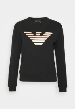 Emporio Armani Sweatshirt - Nero -Total Wear Store 09c2fe5762ea41b6ba5bee357f92ec9b