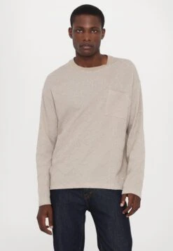 Emporio Armani Jumper - Feather Gray -Total Wear Store 09c51063b8c848a8b9f6f628272de73f