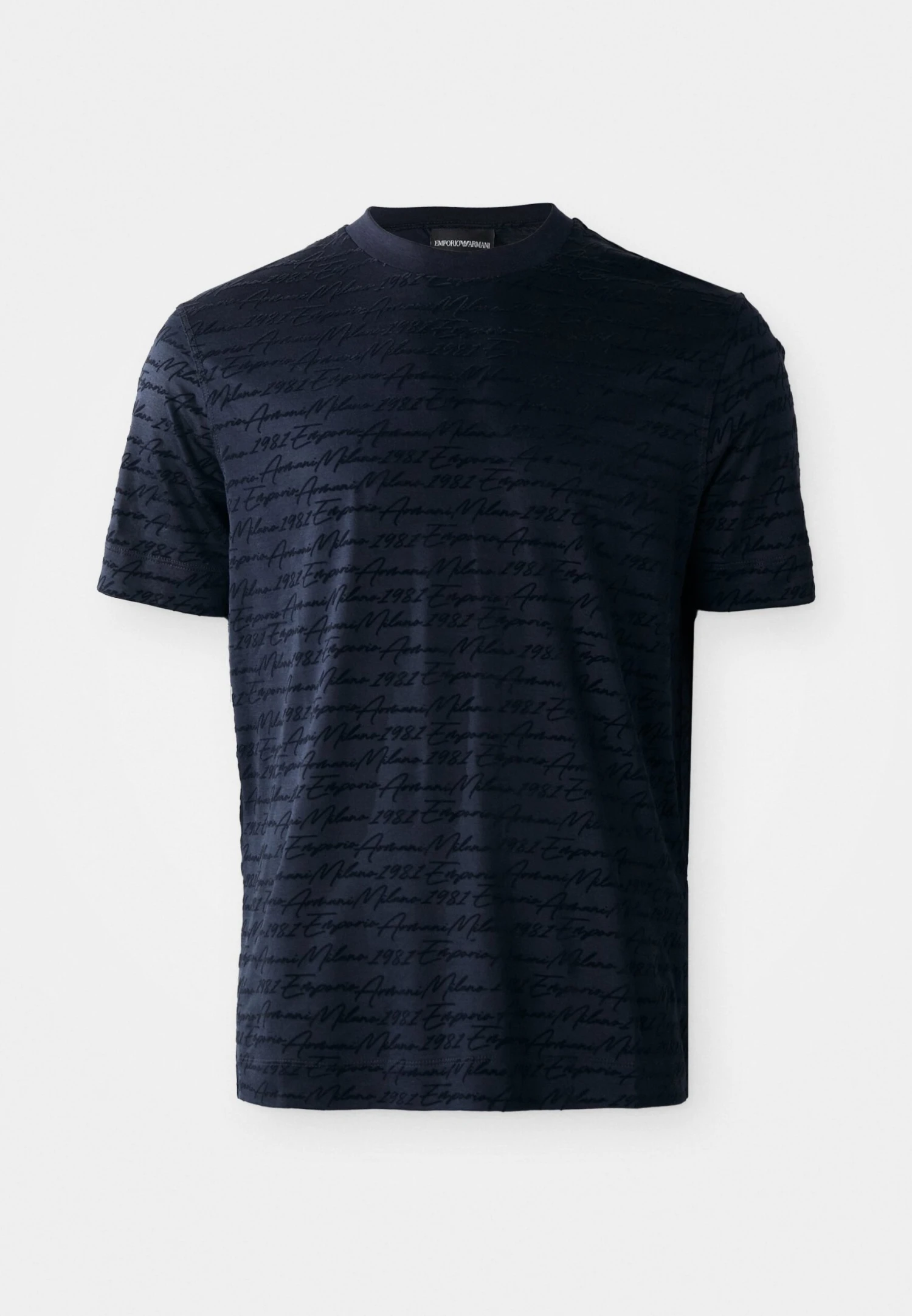 Emporio Armani Print T-shirt - Black Fancy 10 Emporio Armani Print T-shirt - Black Fancy - Image 8