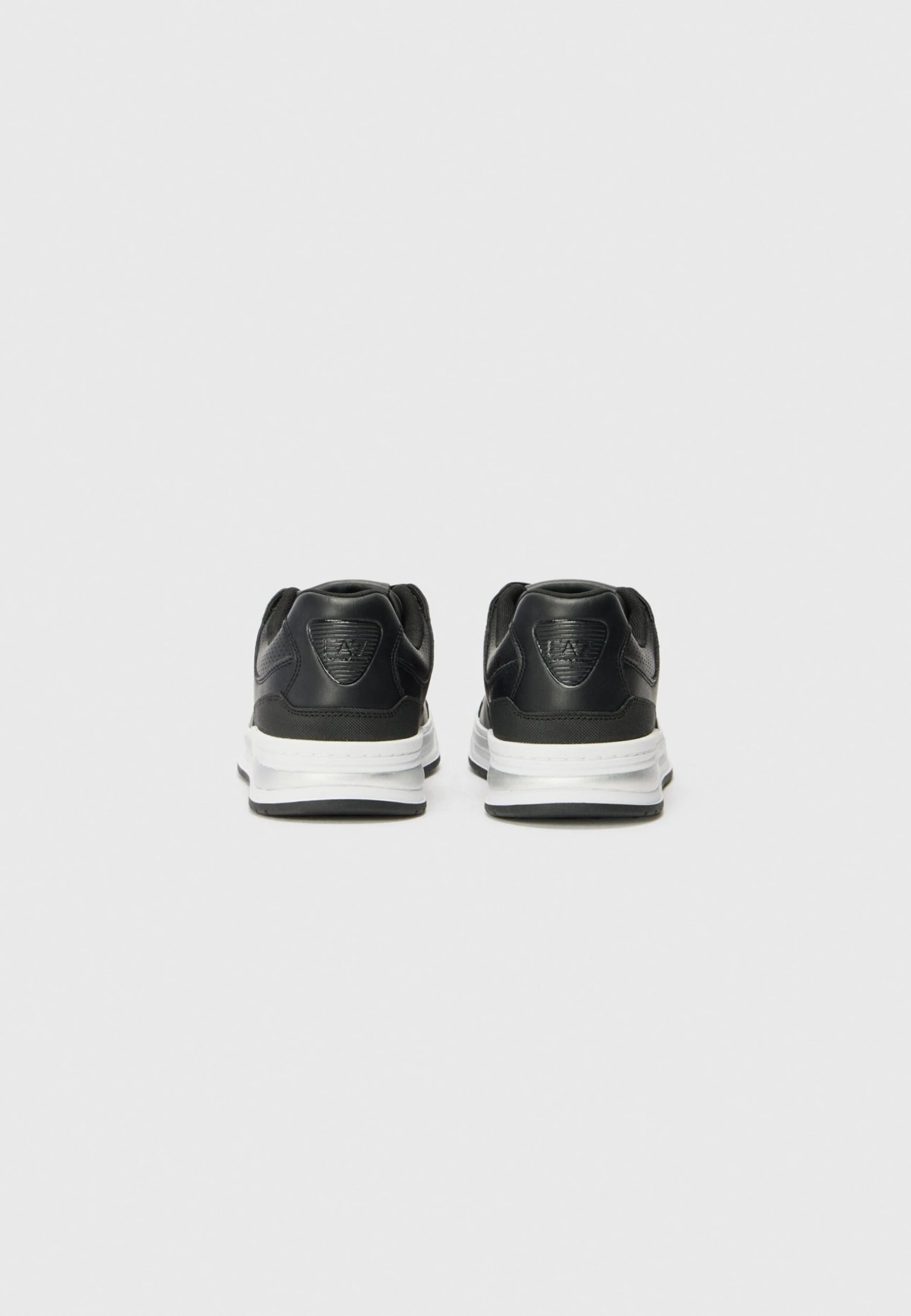 EA7 Emporio Armani BASELINE UNISEX - Trainers - Black/silver-coloured 5 EA7 Emporio Armani BASELINE UNISEX - Trainers - Black/silver-coloured - Image 3