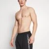 EA7 Emporio Armani Sea World Logo - Swimming Shorts - Nero/Silver -Total Wear Store 0a33f4070782469b932b4dceba13f948