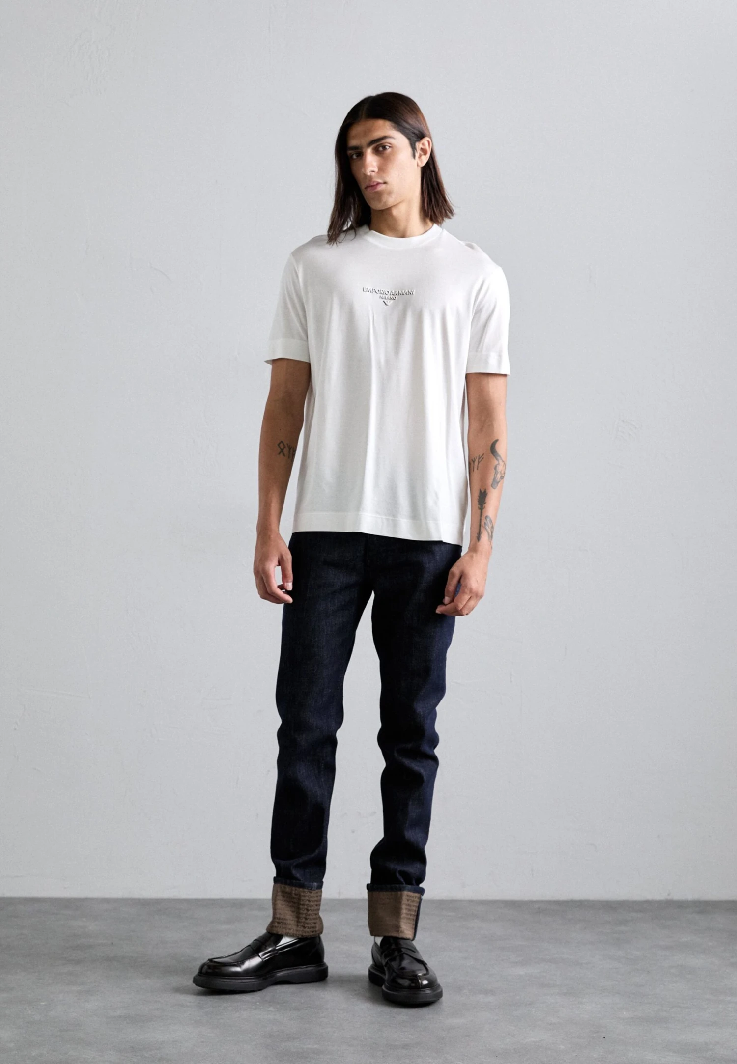 Emporio Armani Basic T-shirt - Snow White 3 Emporio Armani Basic T-shirt - Snow White