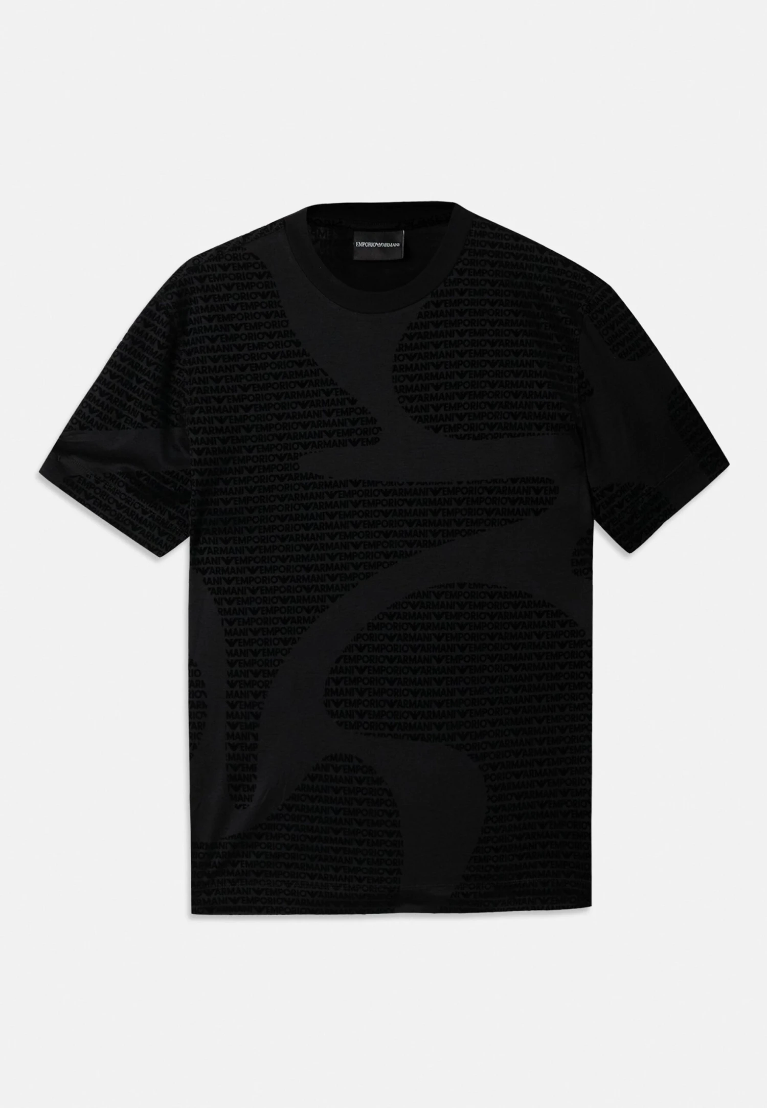 Emporio Armani Print T-shirt - Black Fancy 8 Emporio Armani Print T-shirt - Black Fancy - Image 6