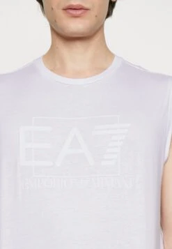 EA7 Emporio Armani Top - White -Total Wear Store 0b0a3fc9513541eb937d649975a1d49e