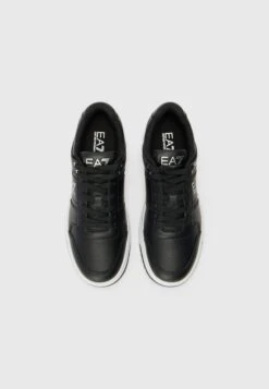 EA7 Emporio Armani BASELINE UNISEX - Trainers - Black/silver-coloured 12 EA7 Emporio Armani BASELINE UNISEX - Trainers - Black/silver-coloured -Total Wear Store 0be20ebfc76346c1a5ba8eeefa146521