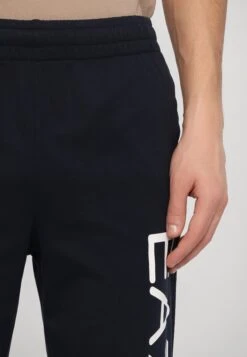 EA7 Emporio Armani TROUSER - Tracksuit Bottoms - Blue/white -Total Wear Store 0cafd00dee04452ea72963a435ee4cad