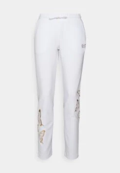 EA7 Emporio Armani Trouser - Tracksuit Bottoms - White -Total Wear Store 0ce0983be0544eddb3471224268230bc