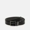 Emporio Armani CINTURA - Belt Business - Nero/grigio -Total Wear Store 0d5ca865d3ed44fda7a1bc0ed30c3aef