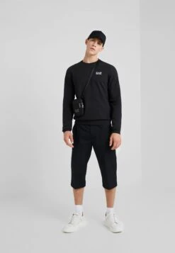 EA7 Emporio Armani Sweatshirt - Black -Total Wear Store 0e202f9983c64359a1a9f50684c93ef5