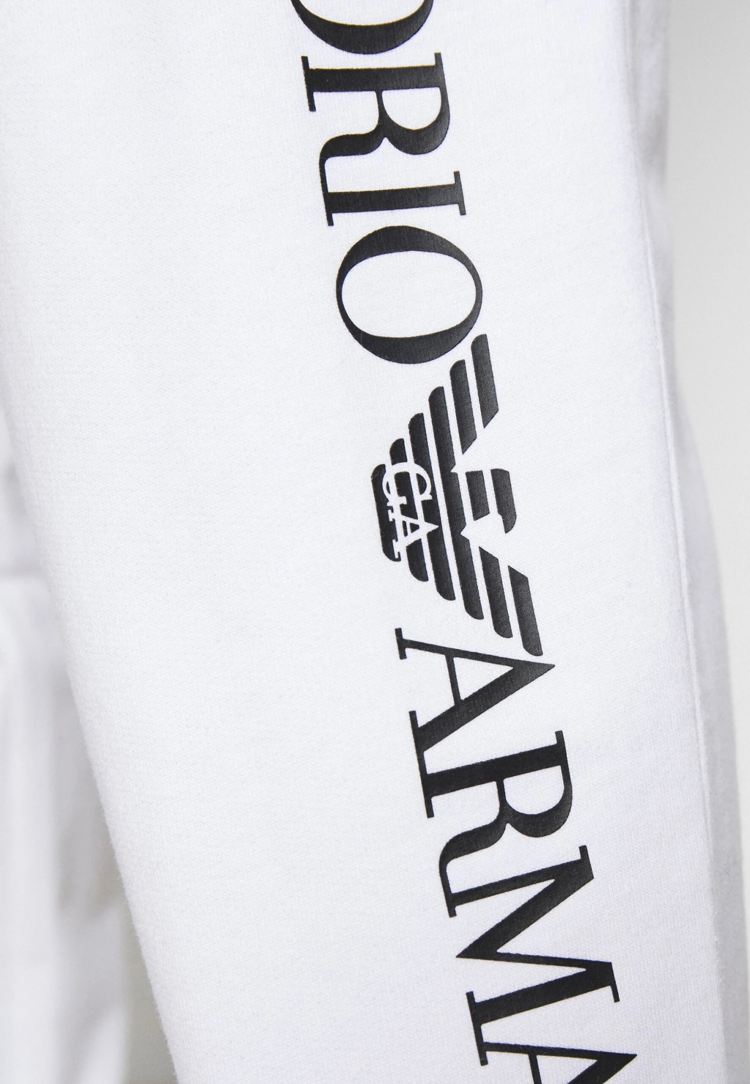 EA7 Emporio Armani Trouser - Tracksuit Bottoms - White/Black 9 EA7 Emporio Armani Trouser - Tracksuit Bottoms - White/Black - Image 7