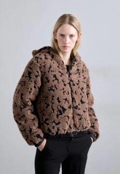 EA7 Emporio Armani JACKET - Fleece Jacket - Fancy Brownie