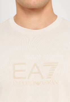 EA7 Emporio Armani TRAIN TEE BIG LOGO - Print T-shirt - Rainy Day -Total Wear Store 0e73eb9a2bea469893d1d478e838145a