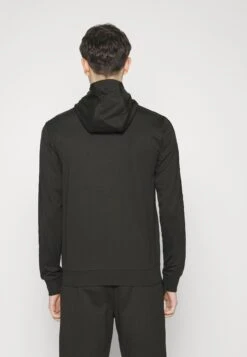 EA7 Emporio Armani Zip-Up Sweatshirt - Dark Grey -Total Wear Store 0efd12312e0343a3aa0996135d7d5144