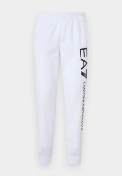 EA7 Emporio Armani TROUSER - Tracksuit Bottoms - White/black -Total Wear Store 0efd4900539847a280ba373f290d124d 1
